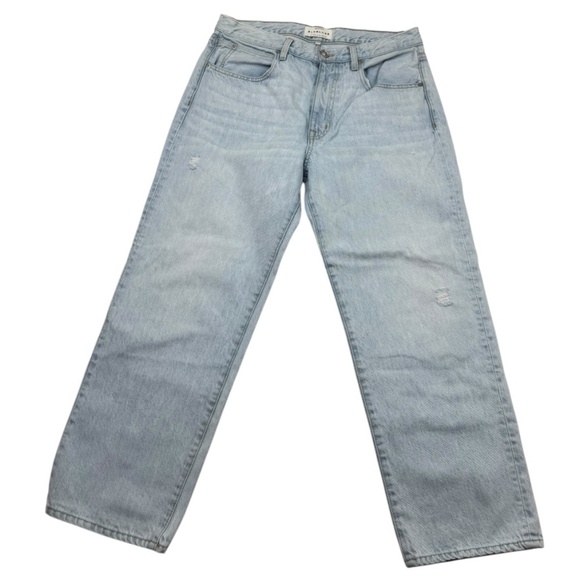 SLVRLAKE Sophie Crop Love Song Straight Leg Jeans 31 - Picture 1 of 11